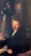 Page, Marie Danforth Calvin Gates Pages oil painting